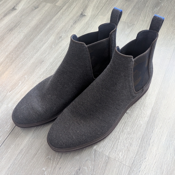 Rothy's Men's Gray Chelsea Boots Size 12.5 - Picture 1 of 6